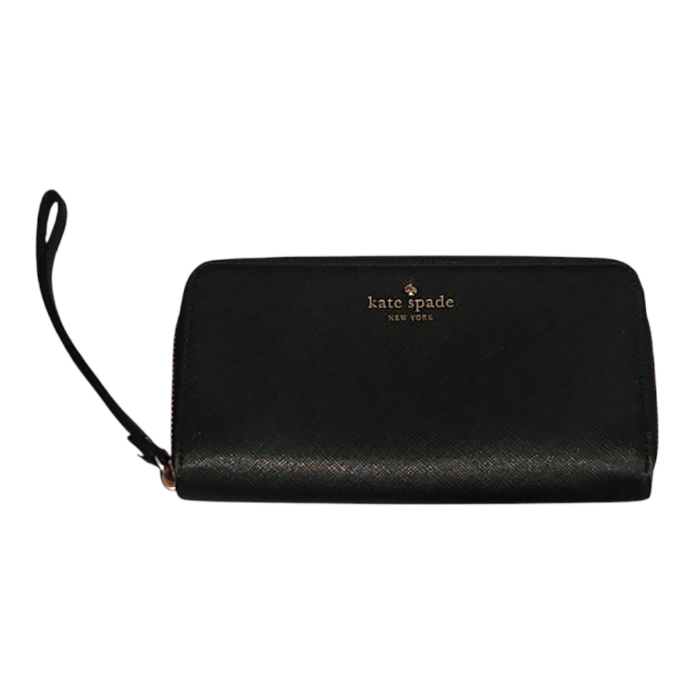 Kate Spade Black Wristlet Wallet - Picture 1 of 3